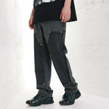 Men Jeans Loose Casual Irregular Jeans