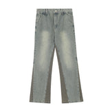 Men Jeans Stitching Loose All-Match