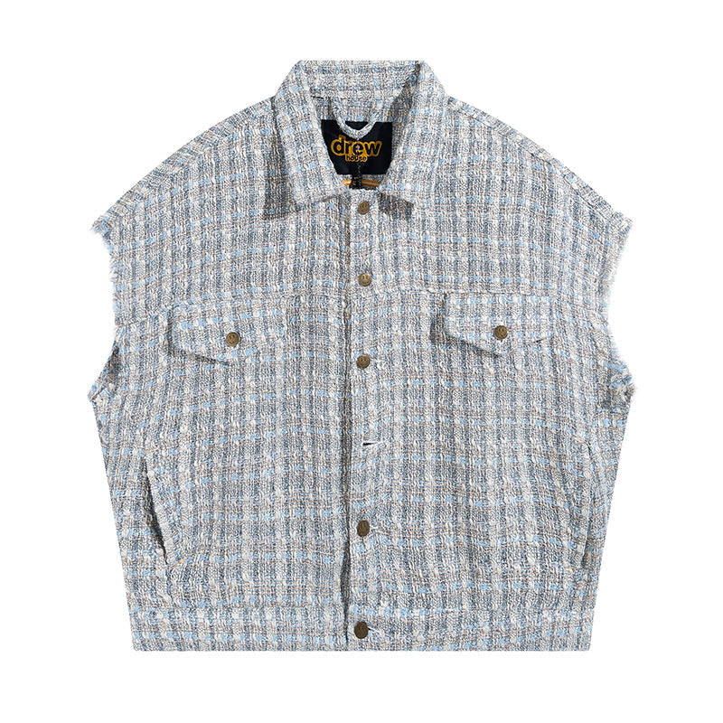 Drew House Jacket Chanel Style Sleeveless Knitted Jacket