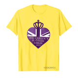 Inspired by Queen's Platinum Jubilee 2022 Elizabeth 70 Years T-shirt round Neck Short Sleeve