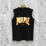 Purple Brand Tank T Shirts Sleeveless T-shirt Vest