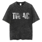 T-shirts Quality Cotton Vintage T shirt Y2K Haraju