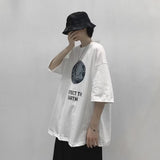 Men T Shirt Summer Loose All-Match Casual