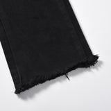 Men Jeans Ripped Loose Burrs Leisure