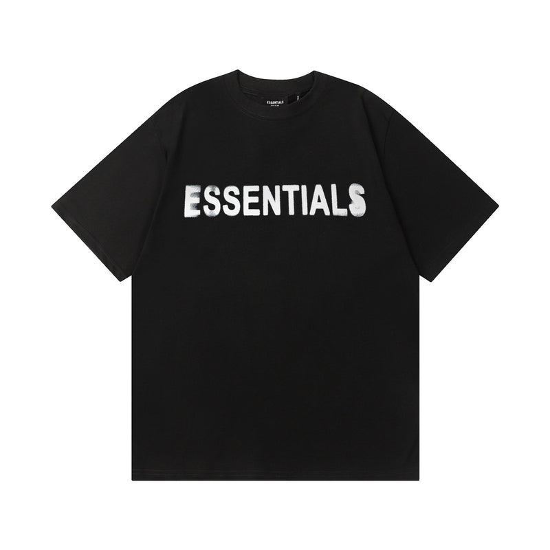 Fog Essentials T Shirts Spring/Summer FOG Letter Pattern Crew Neck Short Sleeves
