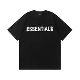 Fog Essentials T Shirts Spring/Summer FOG Letter Pattern Crew Neck Short Sleeves