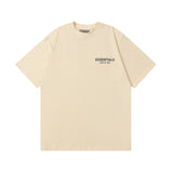 Fog Essentials T Shirts Spring/Summer FOG Letter Print Crew Neck Short Sleeves