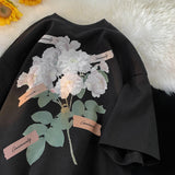 Men T Shirt Summer Loose All-Matching