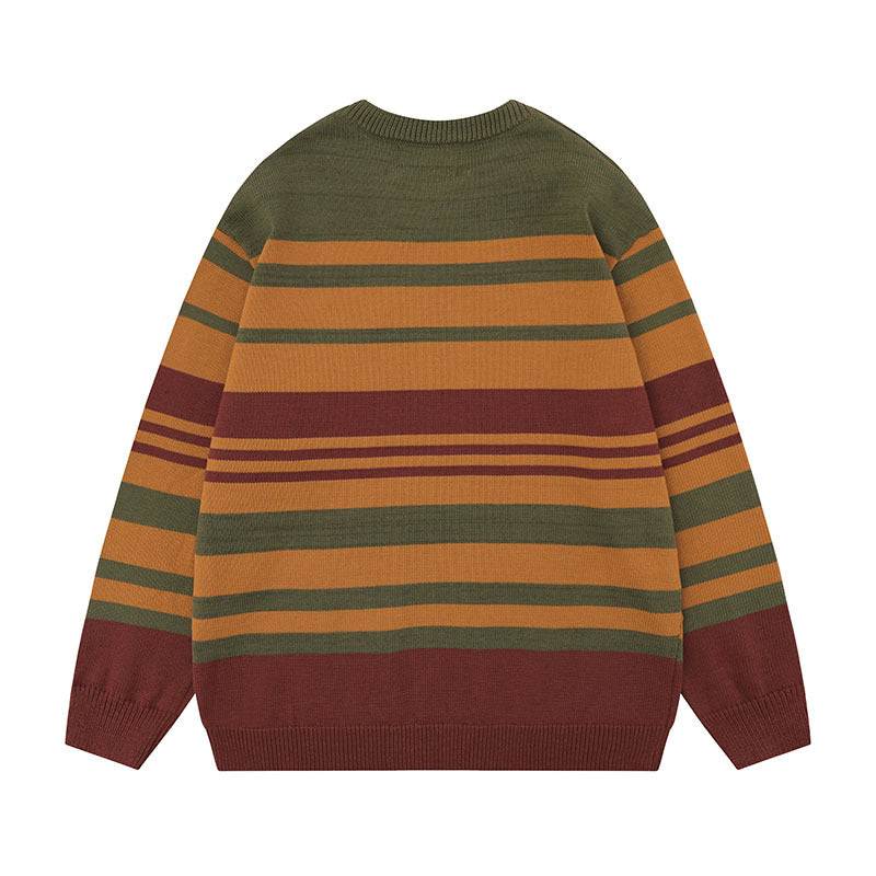 Women Sweater Top Men and Women Street Knitted