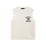 Fog Essentials tank spring summer FOG letter round neck pullover vest