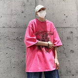 Men T Shirt Summer Retro Distressed