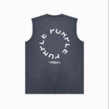 Purple Brand Tank T Shirts Sleeveless T-shirt Vest