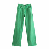 Women Jeans Loose Slimming and Fashionable Frayed Edges