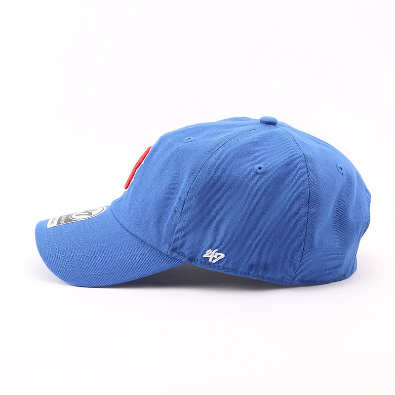 Dodgers and Yankees Baseball Cap 47brand Baseball Cap Female Summer Soft Top Big Logo B Letter