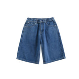Unisex Shorts Retro Baggy Denim Shorts
