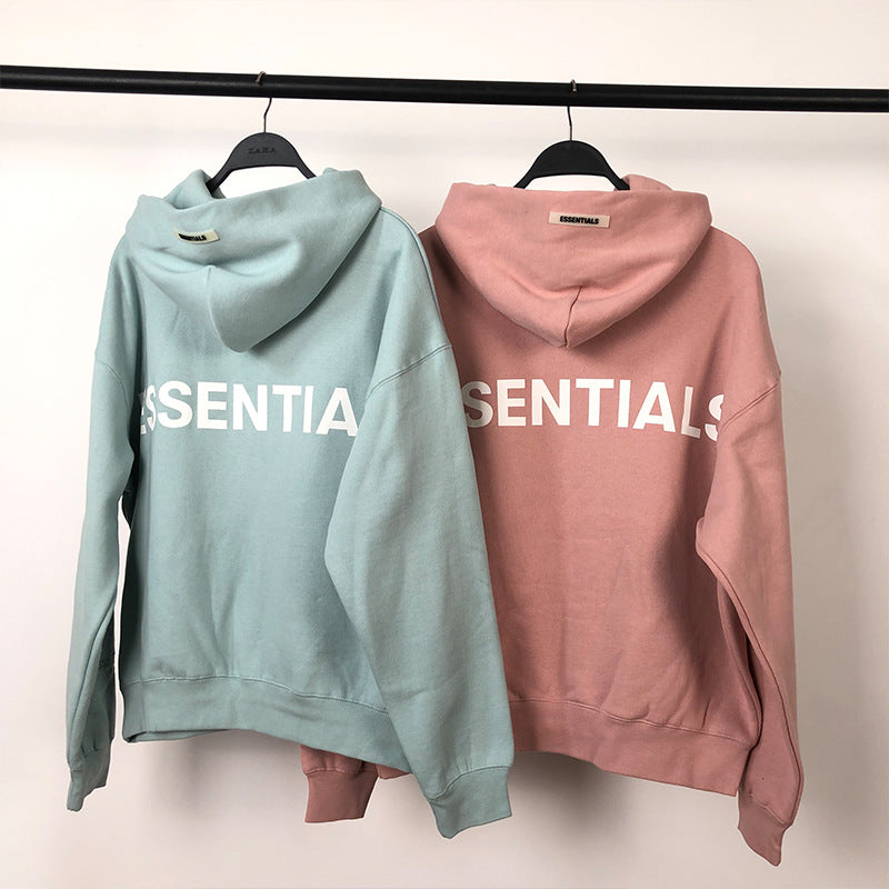 Fog Essentials Hoodie Unisex Loose Fleece Hooded Sweater Couple