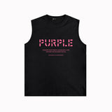 Purple Brand Tank T Shirts Sleeveless T-shirt Vest