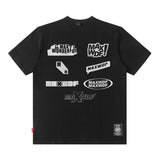 Men's T-Shirt Smiley Face Expression Pattern