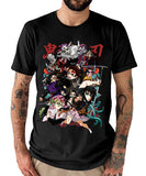 T-shirt For Anime Demon Slayer Personajes Temporada