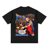 Unisex T Shirt High Street Short Sleeve