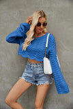 Women Pullover Sweater Fashion Short Knitted Sweater