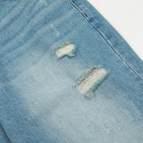 Men Jeans Loose Hole