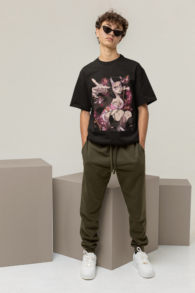 Nezuko Shirt Demon Slayer Tshirt Tanjiro Zenitsu T-Shirt