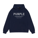Purple Brand Hoodie Fashion Loose Hooded Sweater