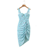 Women Dresses Temperament Vacation Style Sling Dress