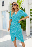 Women Dress Fashion Sexy Temperament Floral Dress