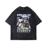 Men's T-Shirt Short-Sleeved T-shirt Men's and Women's Retro