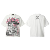 Hellstar T Shirt Iverson, James Star vintage short sleeve T-shirt