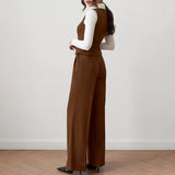 Women Co-Ords Retro Sleeveless Vest Fashion