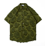 Short Sleeve Shirt Loose Summer Cardigan
