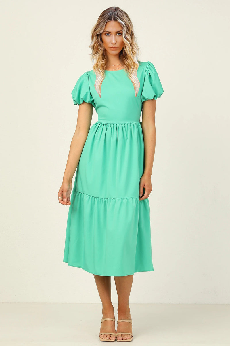 Women Dress Summer Simple Graceful Dress