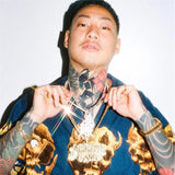 GUILTYPARTIES TIGER Shirts Skull Hawaiian Short Sleeves