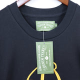 Denim Tears T Shirts Kapok Logo Badge Embroidered Short Sleeve T-shirt