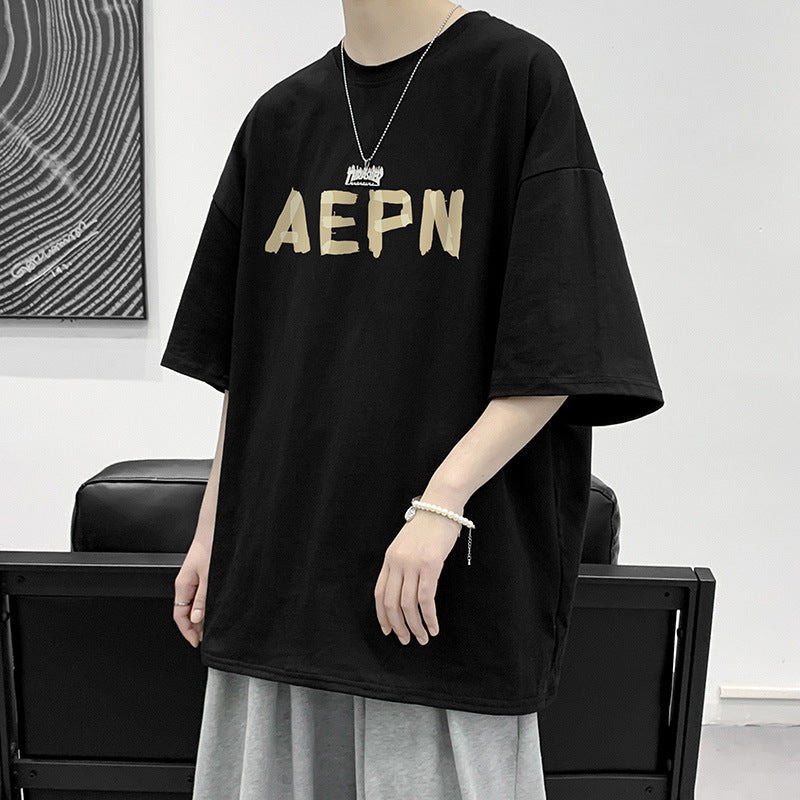 Men's T Shirt Summer Oversize Handsome