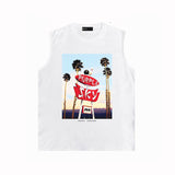 Purple Brand Tank T Shirts Sleeveless T-shirt Vest