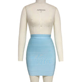 Women Dress Commute Work Skirt