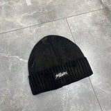 Chh Chrome Heart Beanie Frayed Knitted Hat Korean Version Simple Warm Ear Protector Wool Hat