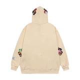 Gallery Dept Hoodie Splash Ink Letter Embroidered Hooded Sweater