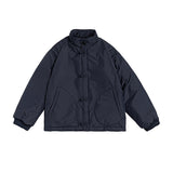 Unisex Coat Chinese Style Loose Lapel Cotton Coat