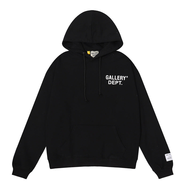 Gallery Dept Hoodie Micro Label Alphabet Slogan Hooded Sweater
