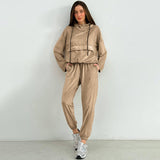Women Co-Ords Two-Piece Suit Hooded Sweater Fashion