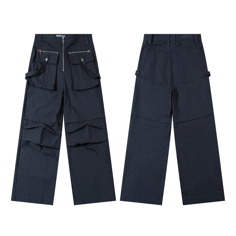 Cargo Pants Retro Overalls Original Loose Cool
