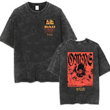Bad Omens Band Music Tour 2024 Washed T Shirt Retro 90s