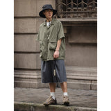 Unisex Shirt Cityboy Plaid Loose Summer Coat