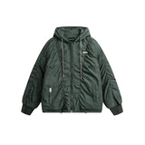 Unisex Coat Hooded Jacket Loose Winter Warm Couple