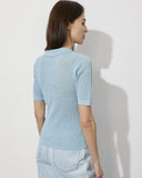 Women Work Business Casual Sweaters Simple Short-Sleeved Sweater